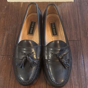 Cole Haan Men's Black Tassel Loafers